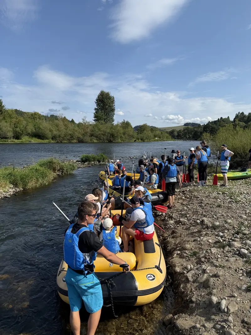 Grupa na spływie Dunajcem - galeria zdjęć RiverFun