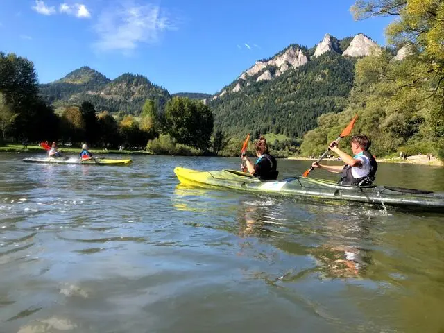 Pieniny - zielone góry nad Dunajcem